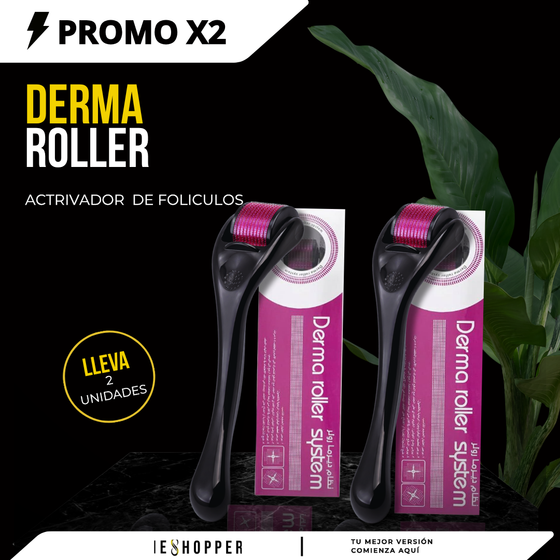 2 Dermaroller 0.5 mm Original | Activador de Folículos