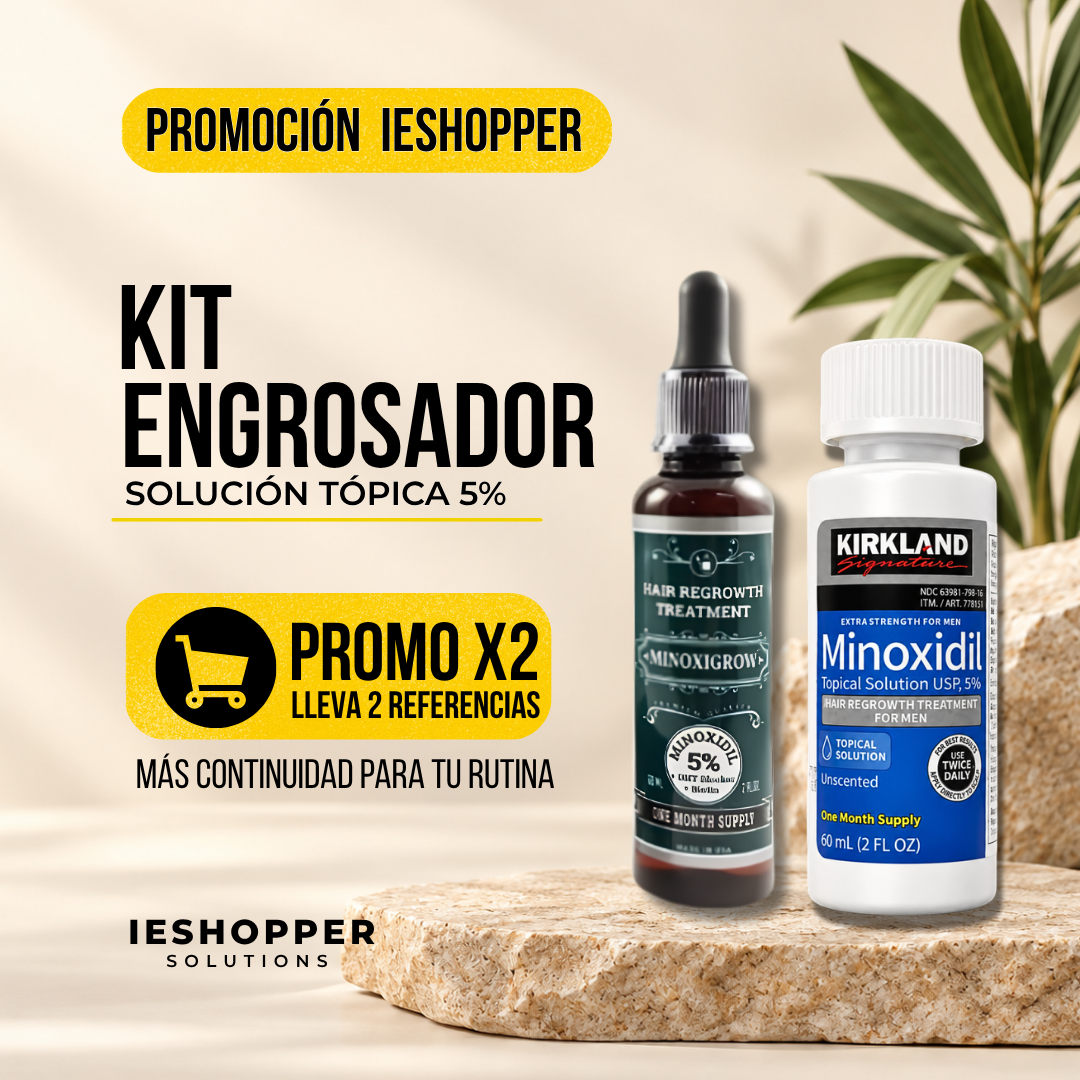 Rutina Kirkland + Minoxigrow | 2 Meses