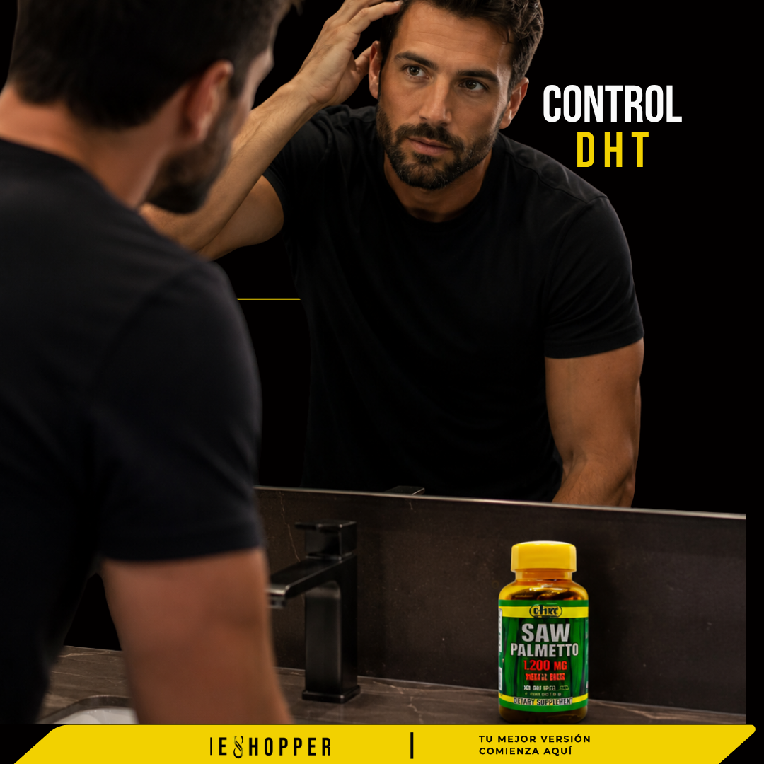 Saw Palmetto Original para Fortalecer el Cabello Masculino