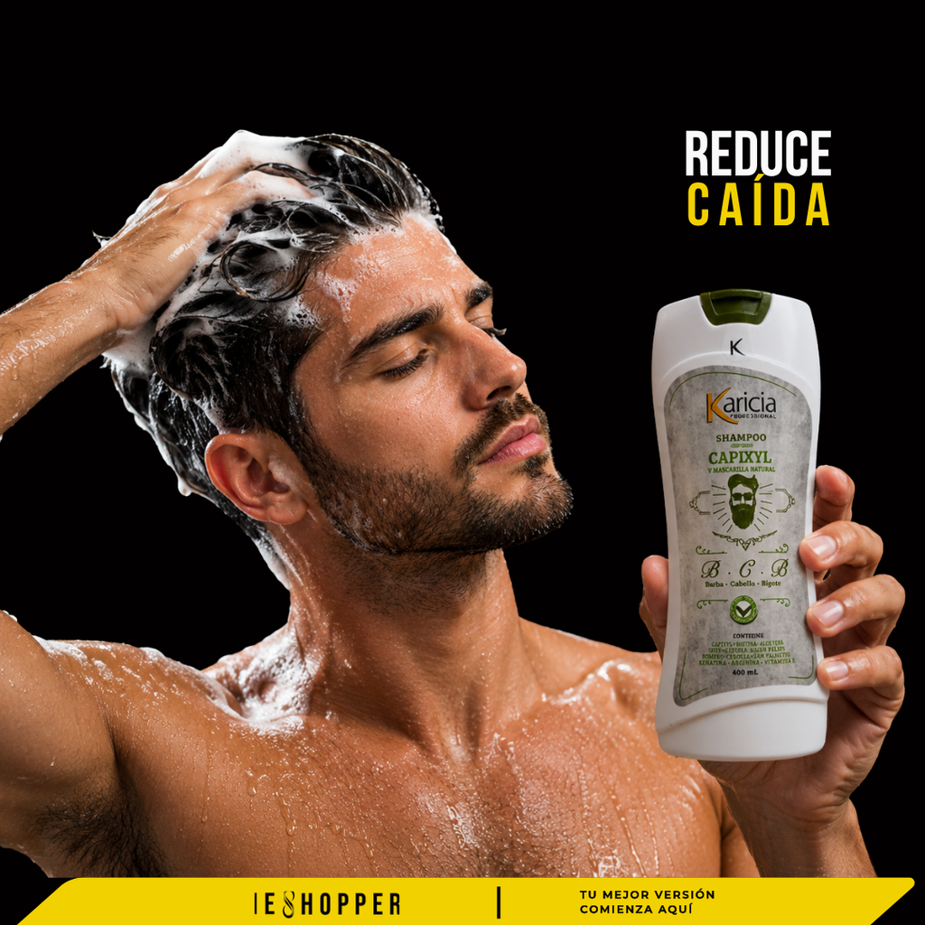 Shampoo Anticaída con Capixyl y Biotina para Cabello