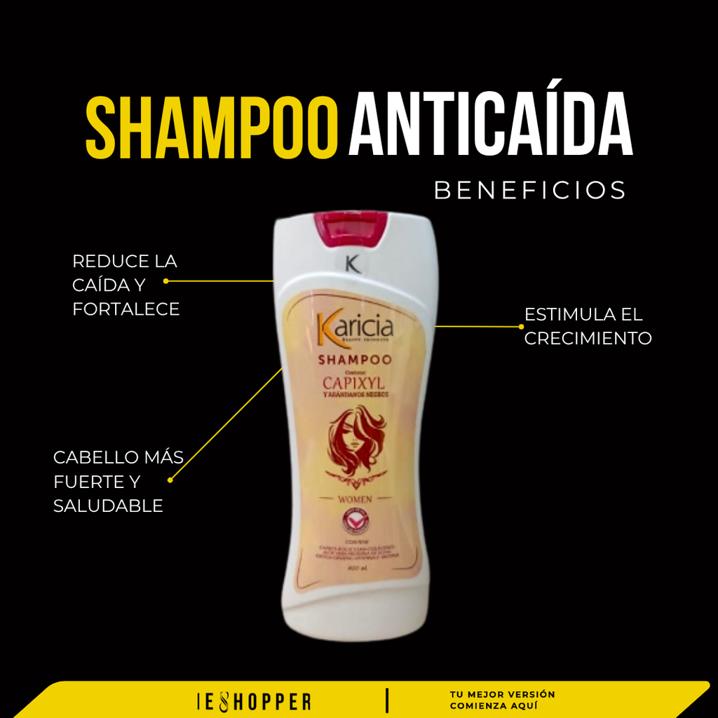Shampoo Anticaída Mujer con Capixyl y Biotina Original