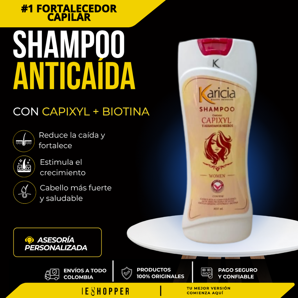 Shampoo Anticaída Mujer con Capixyl y Biotina Original