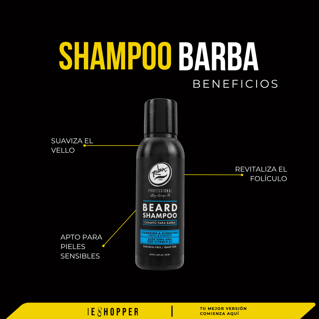 Shampoo para Barba | Limpieza Profunda e Hidratación