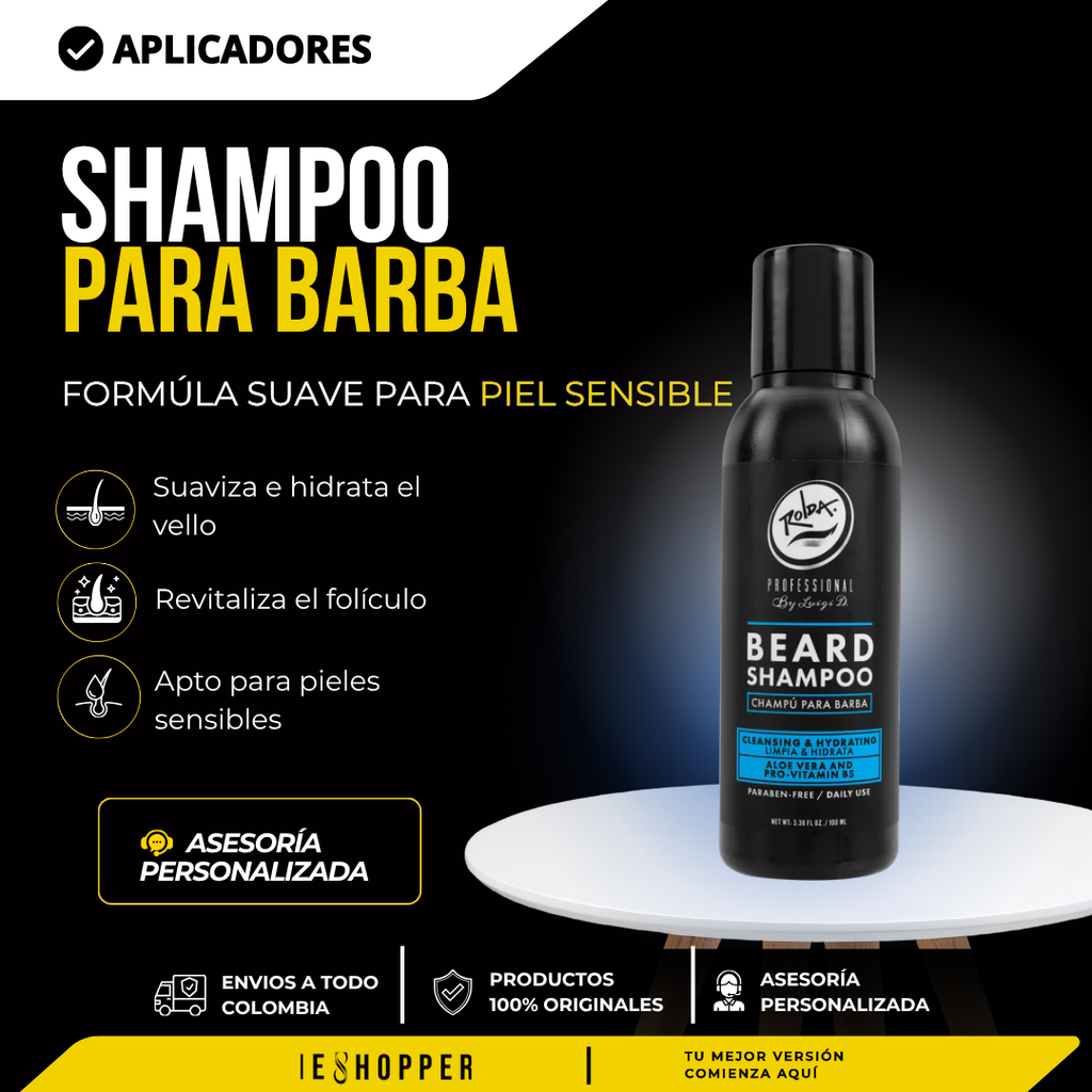 Shampoo para Barba | Limpieza Profunda e Hidratación