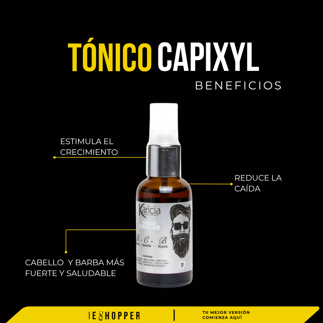 Tónico Anticaída Capixyl y Biotina para Cabello y Barba